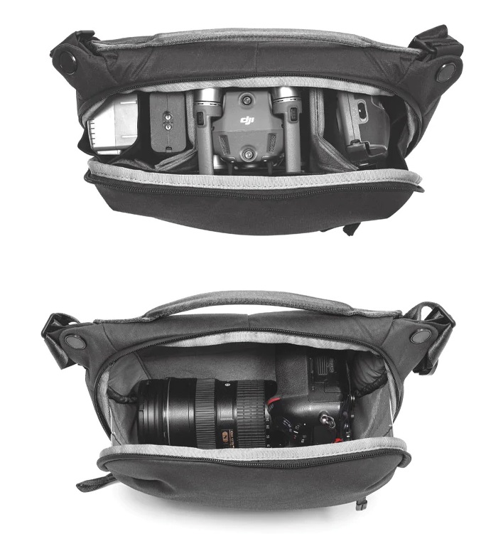 Túi máy ảnh Peak Design Everyday Sling 6L Black Ver 2, Hàng chính hãng