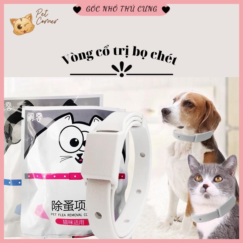 Vòng cổ chống ve rận, bọ chét cho thú cưng (Vòng cổ chống côn trùng trên da và lông cho chó mèo)