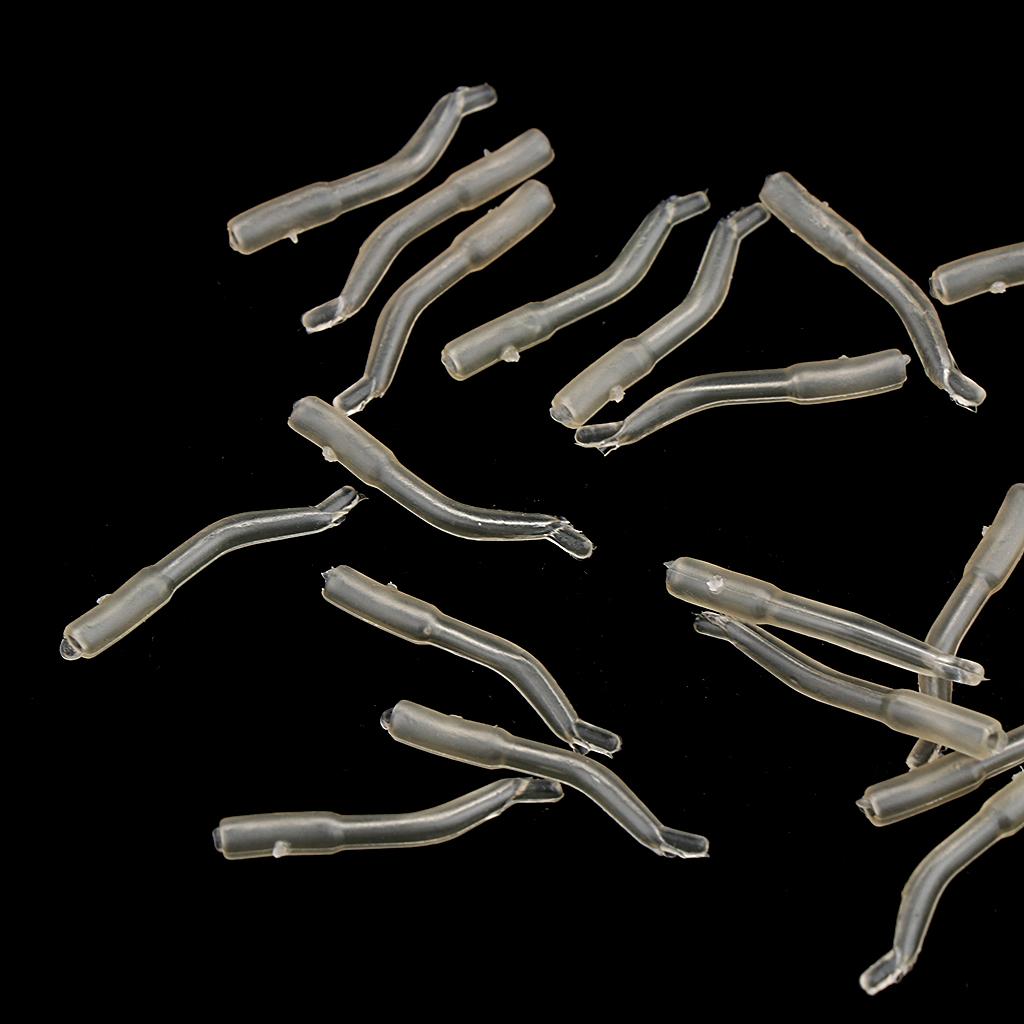 20pcs Fishing Hook Aligner Line Aligner Carp Rigs Setup Accessories Brown