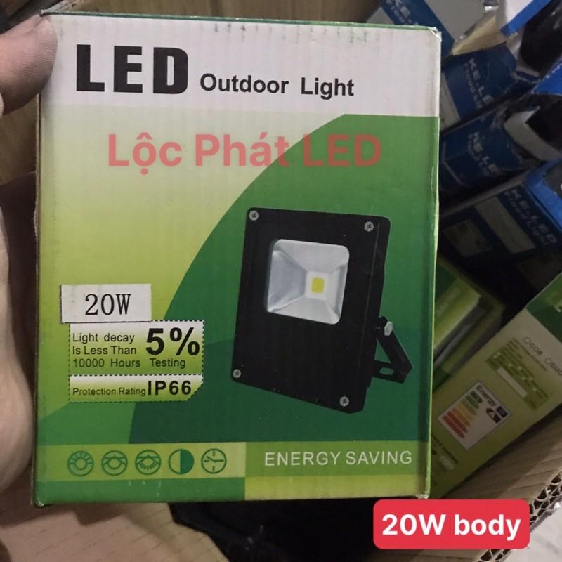 Đèn LED pha 10W, 20W, 50W - chống nước IP65 cho sân vườn, biển hiệu