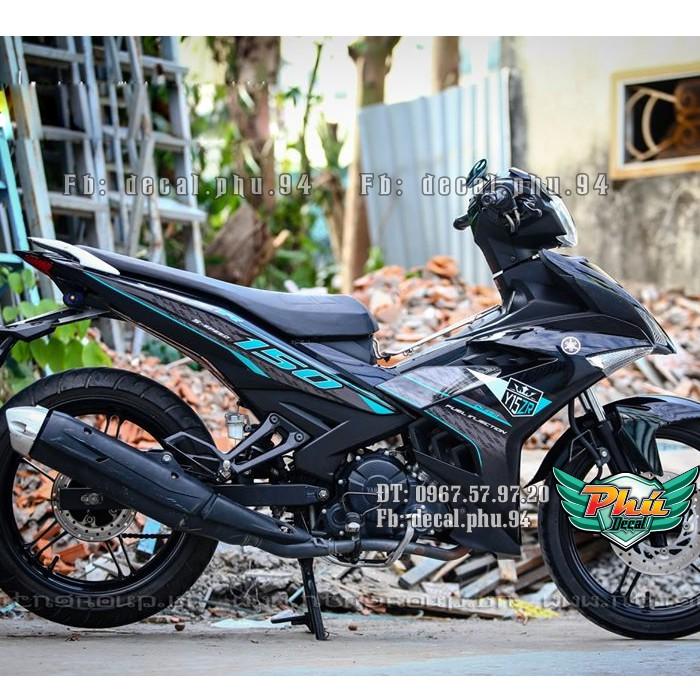 Tem rời Exciter 150 Đen Y15 ZR (z)