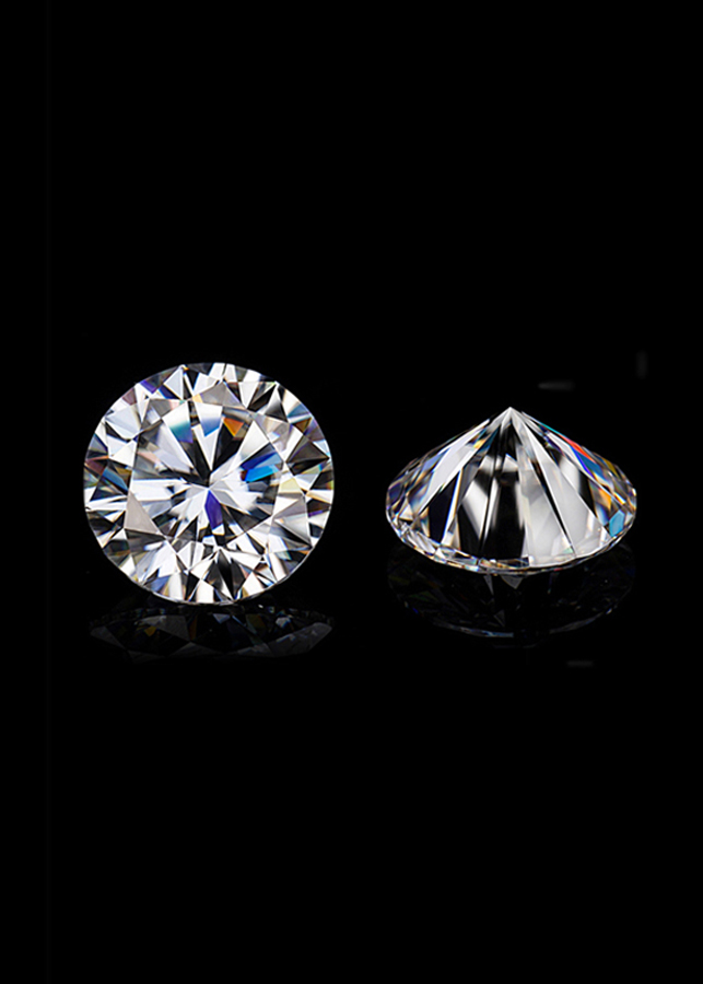 Đá Moissanite diamond 6.3ly