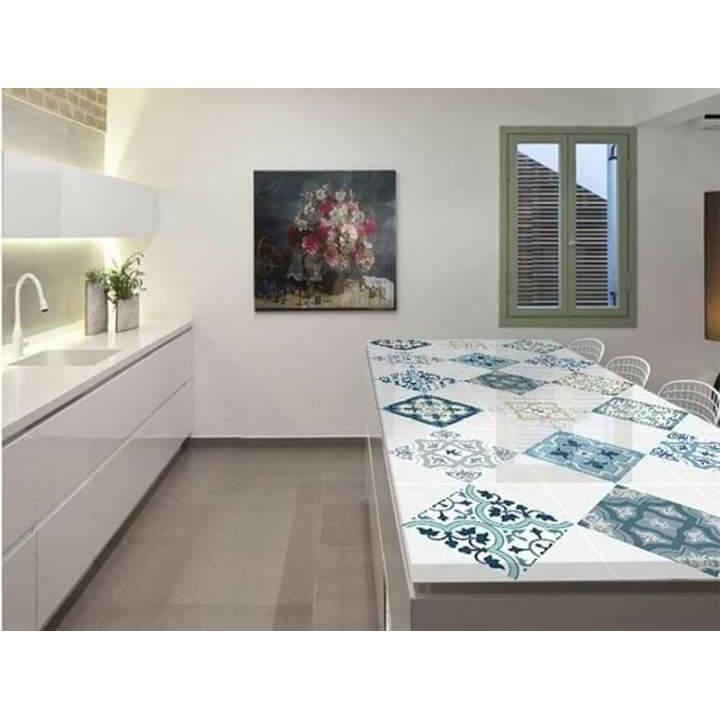 Giấy dán tường bếp chịu lửa