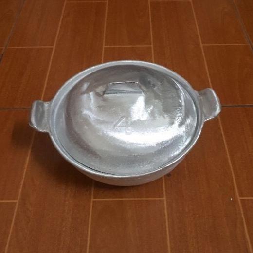 Nồi gang đúc kho cá thịt, nấu cháo lẩu đk 21cm
