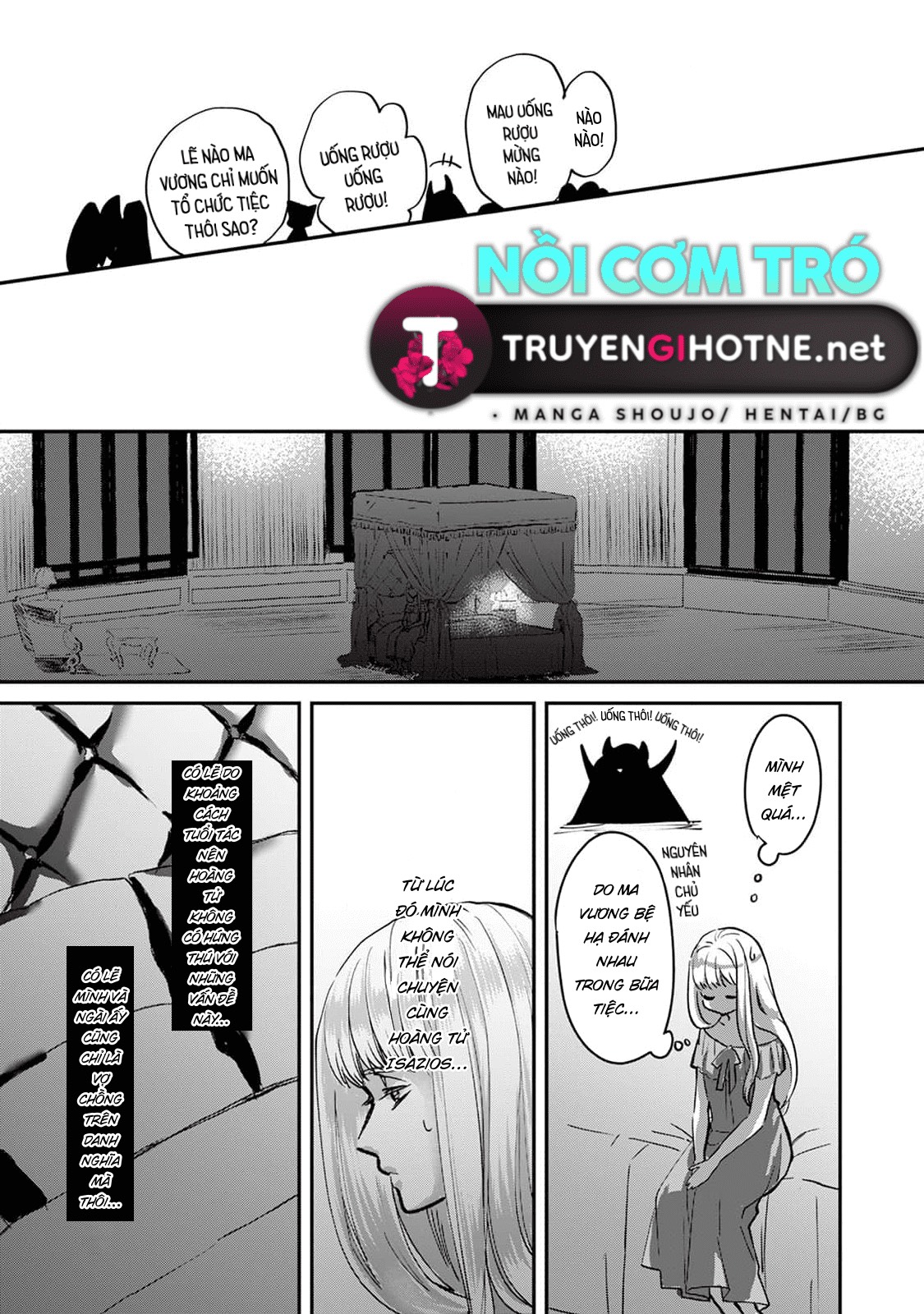 hoàng tử ma giới và cô dâu mới của ngài ta chapter 1.1 13