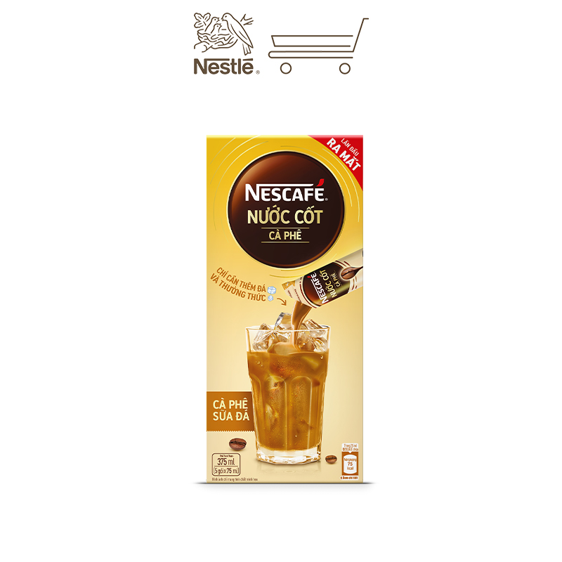 Combo 4 hộp Nước Cốt Cà Phê NESCAFÉ Cà phê Sữa Đá