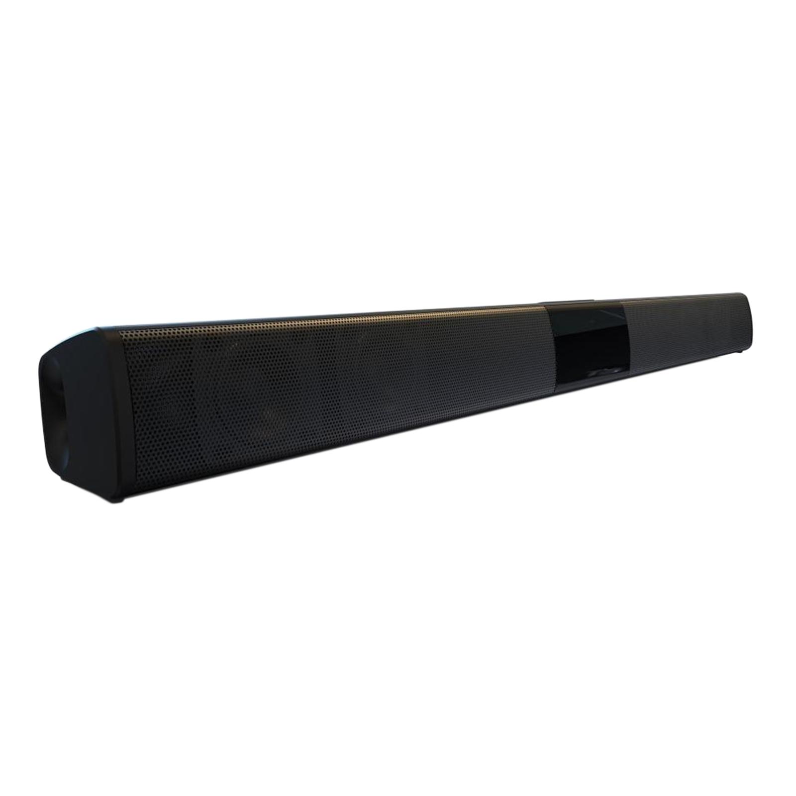 22inch Black Soundbar for TV Bluetooth Speaker Remote Control Multi-input