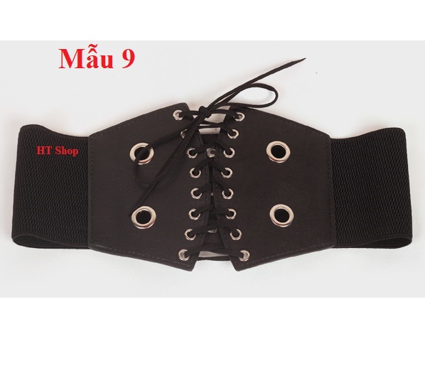 Đai váy Belt thít bản to 12cm Mẫu 9 kiểu mới Sang chảnh