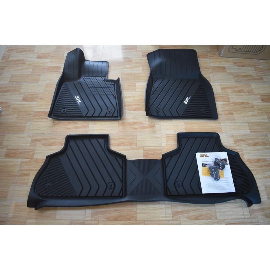 Thảm lót sàn BMW 1 series 2016-2020 nhãn hiệu Macsim 3W - chất liệu nhựa TPE đúc khuôn cao cấp - màu đen