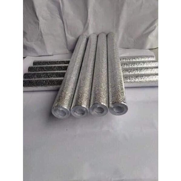 Cuộn giấy bạc dán bếp cách nhiệt chống thấm dài 60cm x 3met