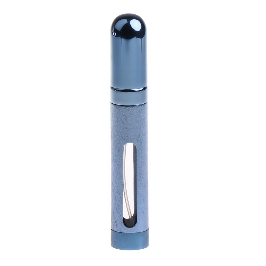 Travel 8ml Fine Mist Sprayer Bottle Makeup Atomizer Fragrance Aftershave Perfume Aluminum Essential Oil Container Vial