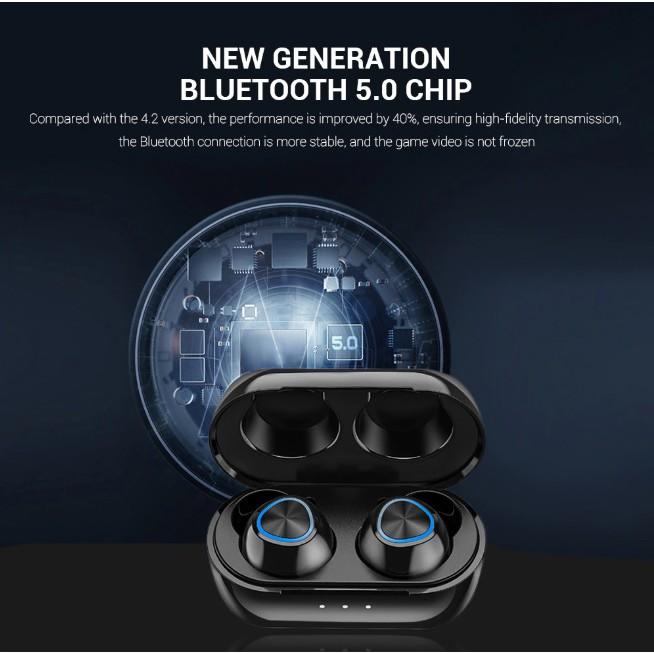 Tai nghe Bluetooth đôi Remax TWS-16 Wireless V5.0, dùng 4H liên tục - Hàng Chính Hãng