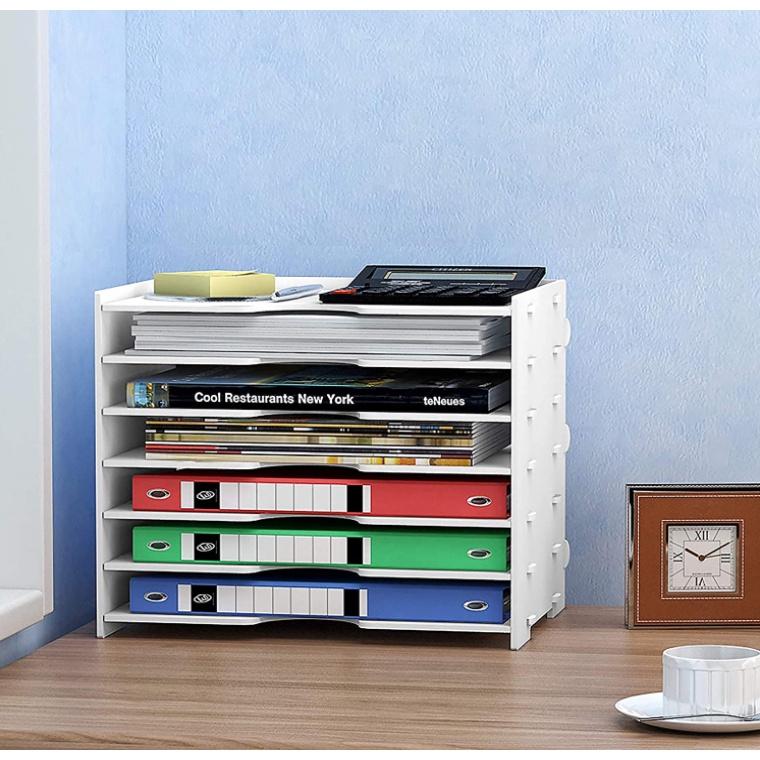 Kệ tài liệu 7 tầng văn phòng FILE ORGANIZER WHITE