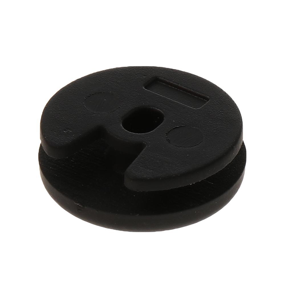 2 Pieces 3D Analog Joystick Cover Thumbstick Thumb Stick Cap Nub for Nintendo 2DS 3DS 3DS XL LL New 3DS New 3DS XL LL - Black+Gray