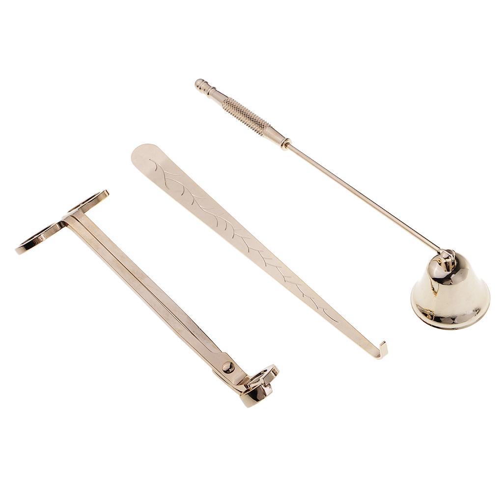 Dài Nến Bấc Dụng Cụ Chăm Sóc Bấc Tông Đơ, Bấc Snuffer Bấc Phi Tiêu Kim Loại 3X