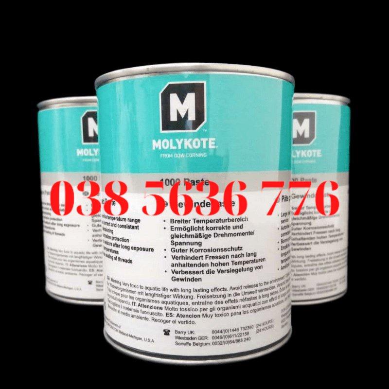 Dow Corning Molykote 1000 Paste, Dầu Mỡ Bôi Trơn Chịu Nhiệt Độ Cao Chất, Chống Kẹt