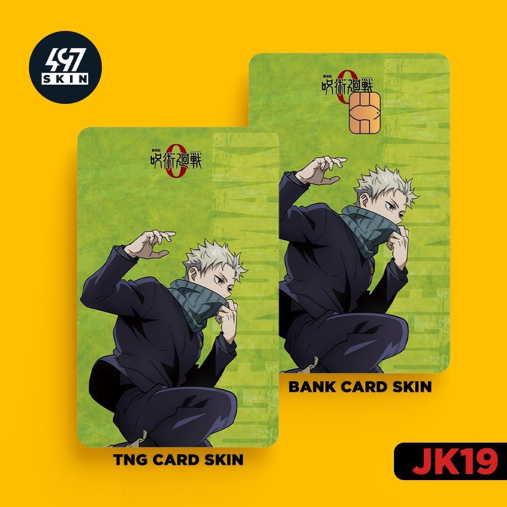 Skin Card Jujutsu Kaisen - Miếng Dán ATM, Thẻ Xe, Thẻ Từ, Thẻ Chung Cư - Chất Liệu Chống Xước - Chống Nước