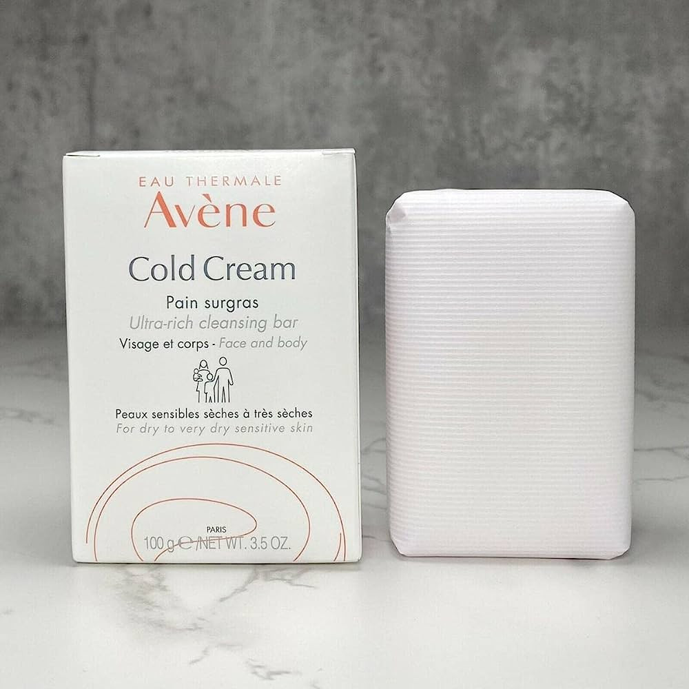 Xà Phòng Avene Dành Cho Da Nhạy Cảm - Avene Cold Cream Cleansing Bar 100g