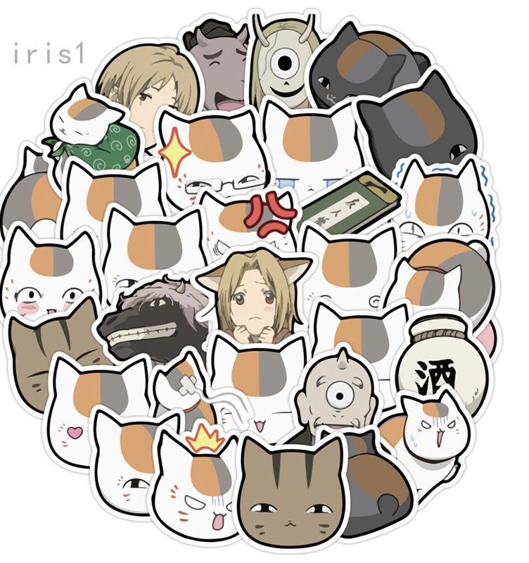 Set 60 Sticker Natsume Yuujinchou