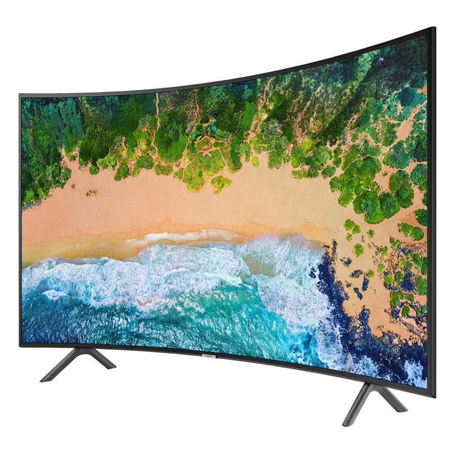 Smart Tivi Màn Hình Cong Samsung 55 inch UHD 4K UA55NU7300KXXV - Hàng Chính Hãng