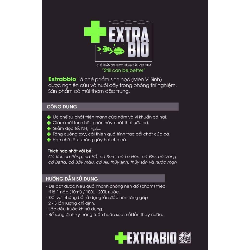 500ML Men Vi Sinh Extra Bio Cao Cấp Cho Hồ Cá Cảnh, Thuỷ Sinh.