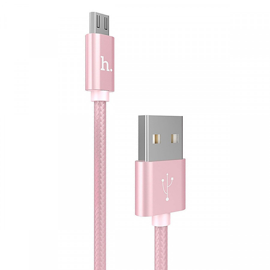 Cáp sac micro usb Hoco x2 dài 1m - dây sạc nhanh bọc dù chống đứt cho samsung xiaomi,...vv - hàng chính hãng