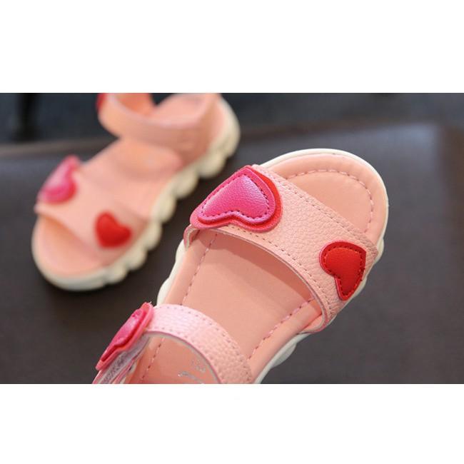 Sandal bé gái dép quai hậu cho bé gái đi học siêu xinh 20813