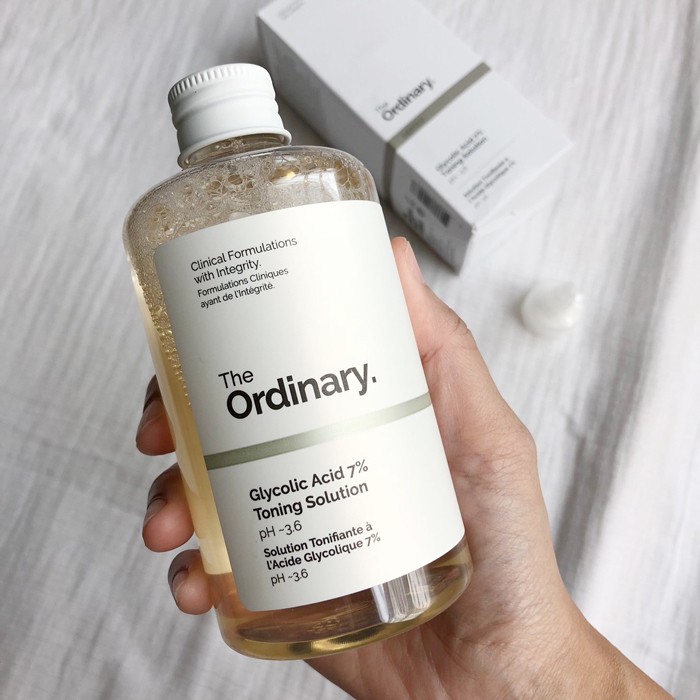 Nước hoa hồng tẩy da chết AHA The Ordinary Glycolic Acid 7% Toning Solution - 240ml