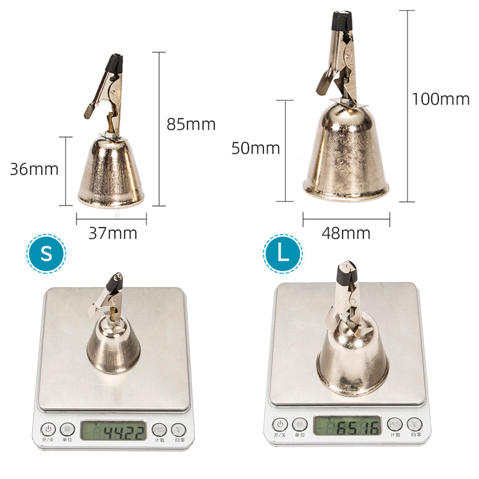 Set 2 Chuông Câu Cá Bằng Kim Loại Báo Cắn Câu