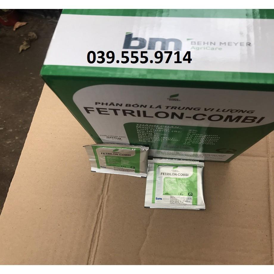 Phân Bón Lá Vi Lượng FETRILON 25g - Chống Vàng Lá Rụng Quả Non