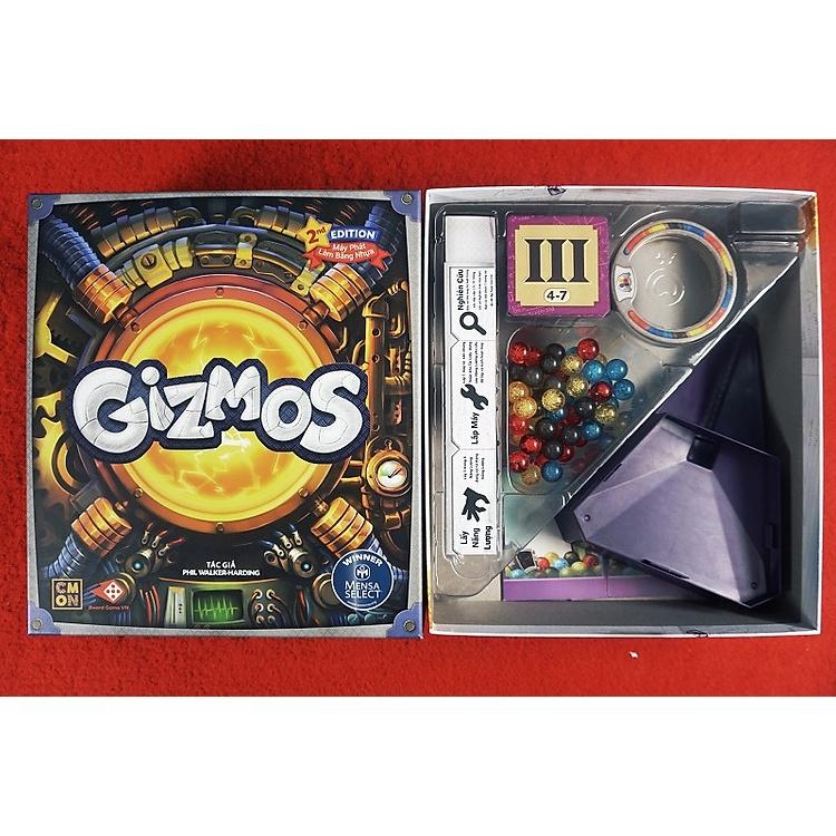 Bộ Trò Chơi Board Game Gizmos Chính Hãng - Cỗ Máy Tối Thượng Bản Quyền Tiếng Việt