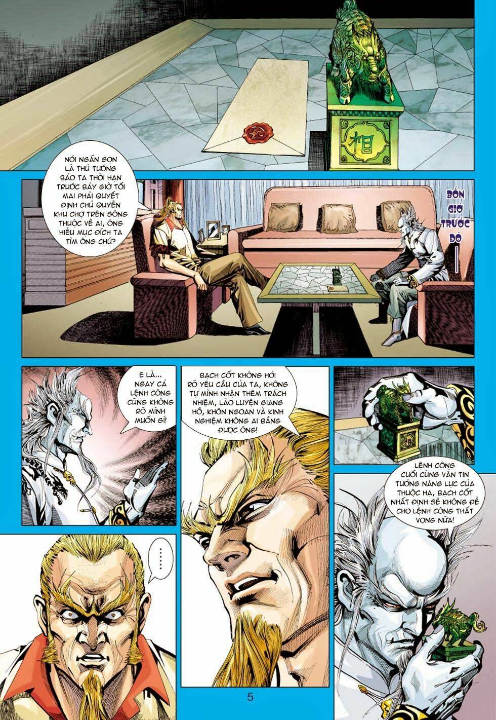 tân tác long hổ môn chapter 350 5