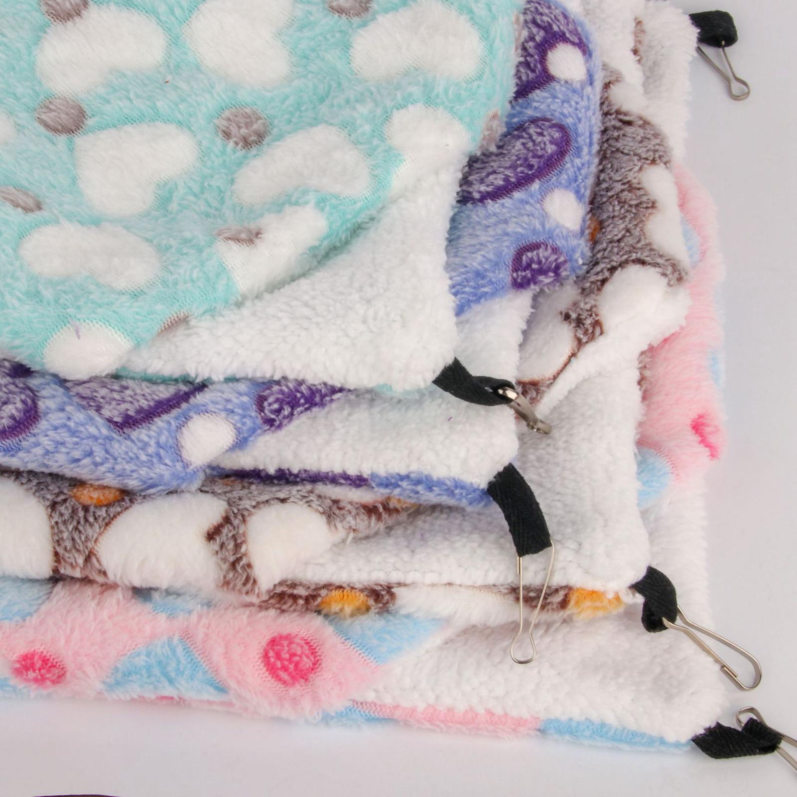 Hamster Hammock Bed Bedding Double Layer Soft Nest for Small Pet Squirrel Ferret
