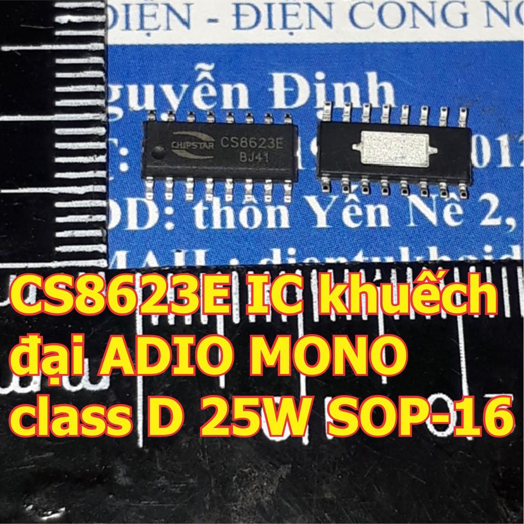 2 con CS8623E 8623 IC khuếch đại ADIO MONO class D 25W SOP-16 kde6353