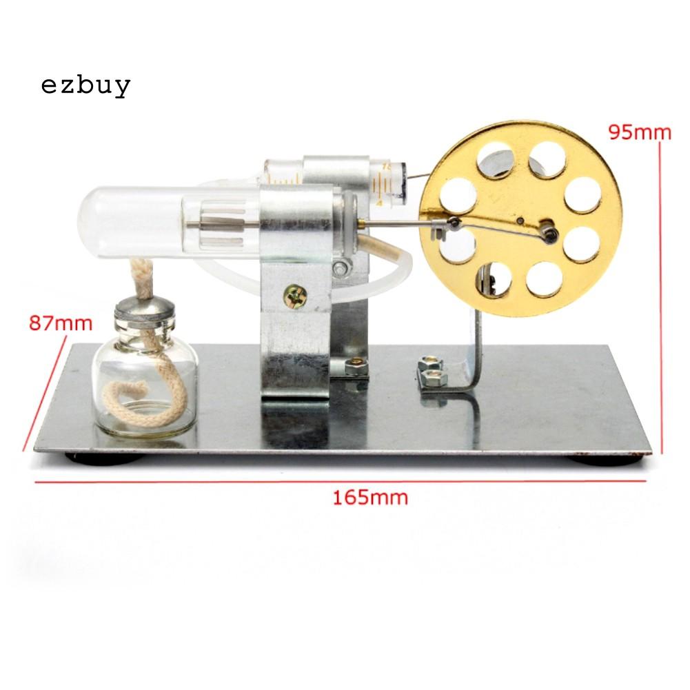 【EY】Hot Air Stirling Engine Model Electric Generator Motor Steam Power Physics Toy