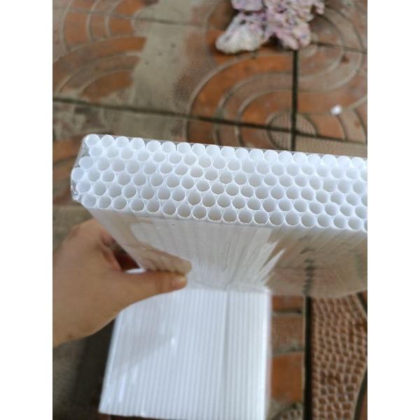 Bịt 150g ống hút nhựa trắng