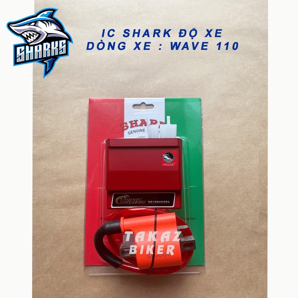 COMBO IC VÀ MOBIN SƯỜN SHARK MỞ TUA HONDA WAVE S110, RS110, RSX110 Xăng Cơ