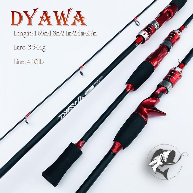 Cần câu lure DYAWA ngang và đứng AnhNamFishing