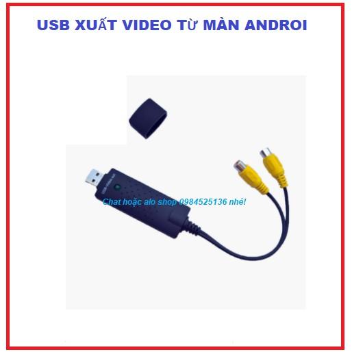 Usb xuất hình ảnh dành cho màn hình Android xe ô tô