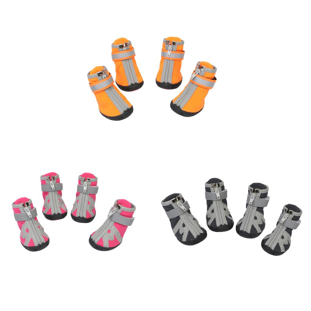 Pet WaterProof Rain Shoes Pet Puppy Outdoor Warm Anti-Slip Shoes