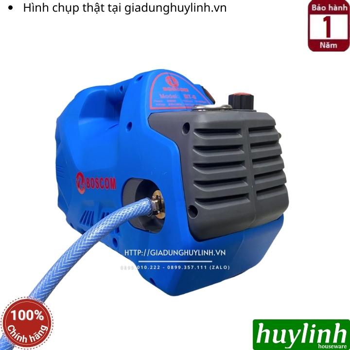 Máy xịt rửa xe Chỉnh Áp Boscom BT8 - 3200W - Tặng kèm béc rửa máy lạnh - motor từ lõi đồng 100%