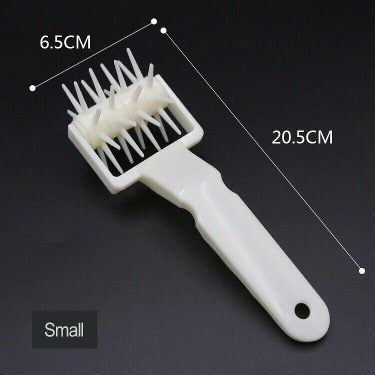 A Kitchen Dining or Bar Baking Tool Pizza Needle Roller Hole Puncher Plastic Handle Hole Puncher Tool