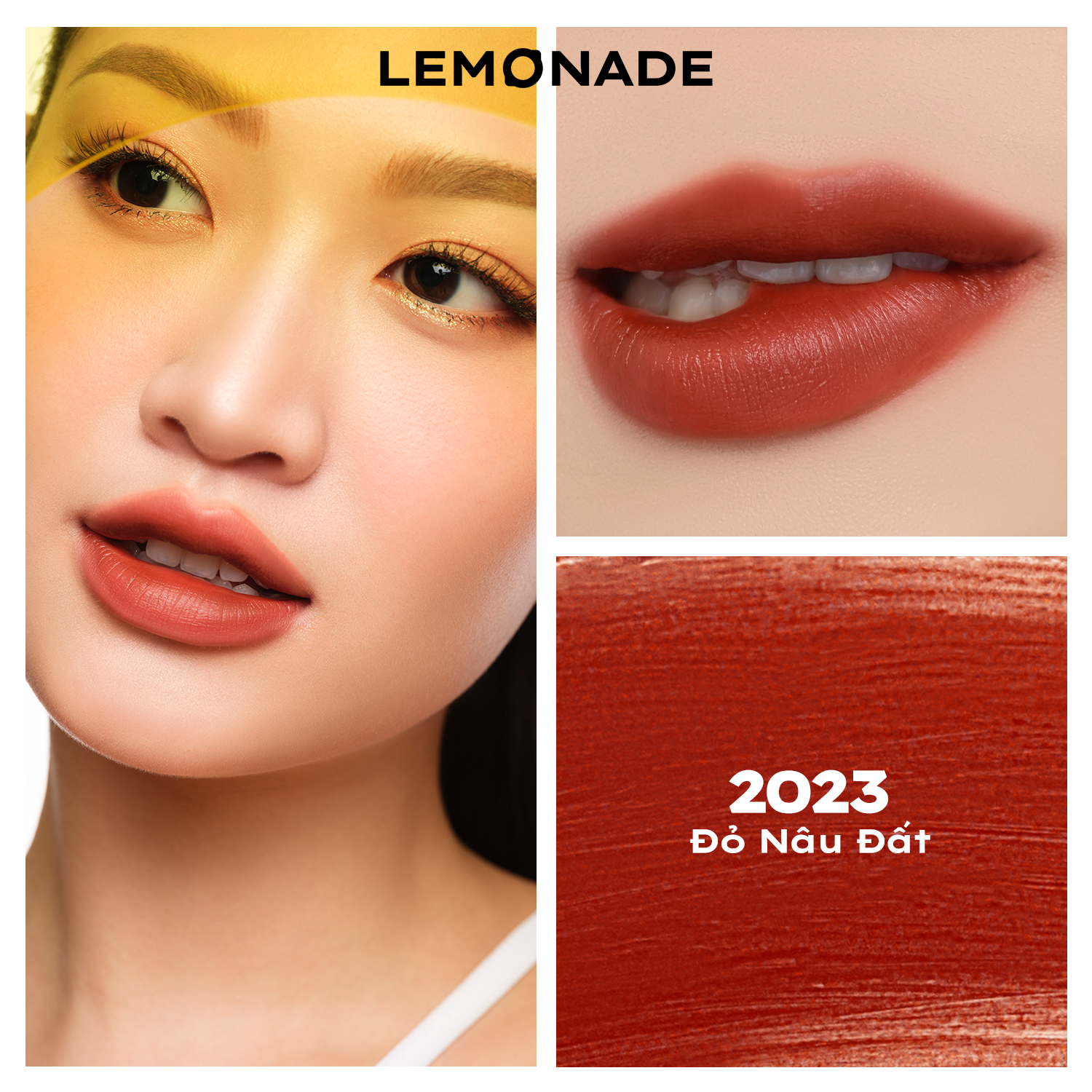 Combo 02 Son kem mịn lì thuần chay Lemonade Perfect Couple 5 Years 3.5gx2