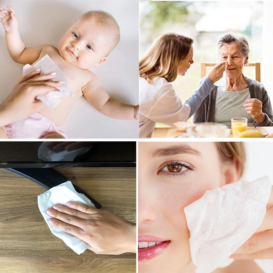 Khăn lau mặt dùng 1 lần spa LIKADO kích thước