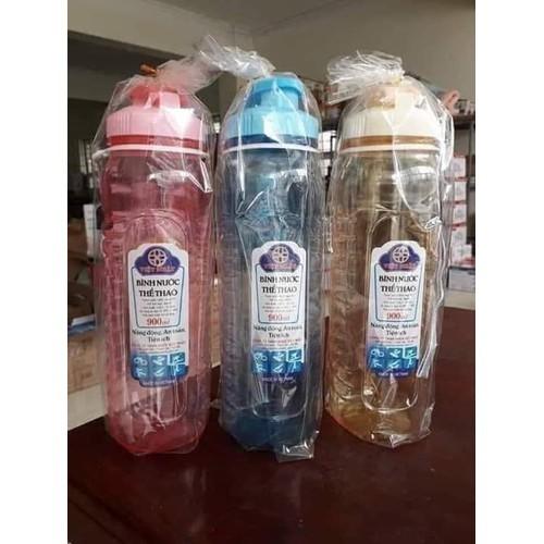 Bình nước thể thao Việt Nhật 900ml - bình nước nhựa 900ml, bình đựng nước cho bé