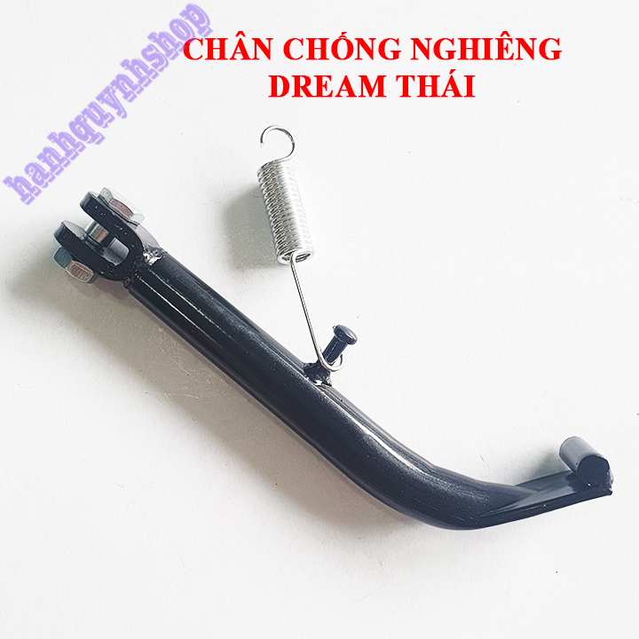 Chân chống nghiêng Dream Thái thép CT45 màu đen