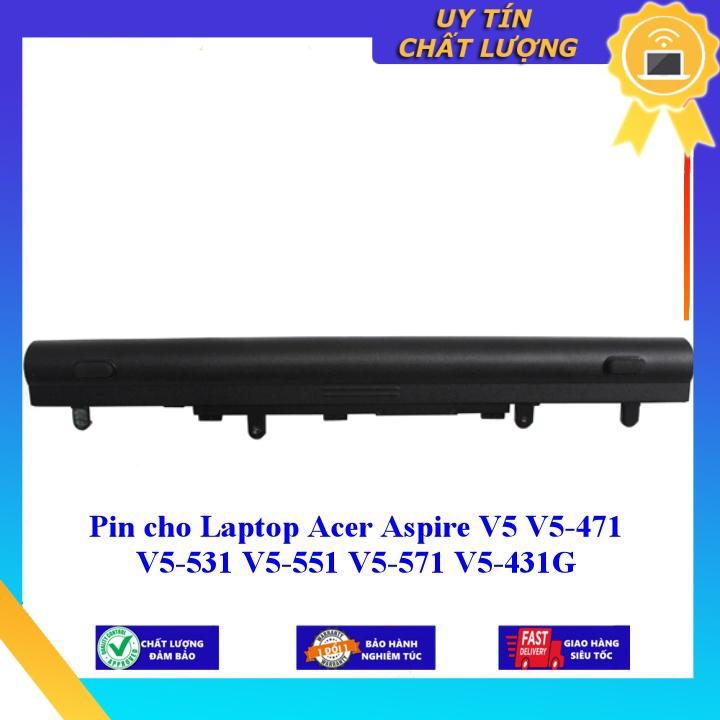 Pin cho Laptop Acer Aspire V5 V5-471 V5-531 V5-551 V5-571 V5-431G - Hàng Nhập Khẩu  MIBAT213