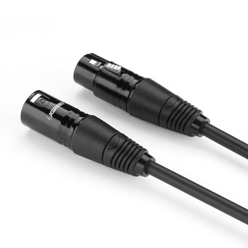 Dây Audio nối dài MIC XLR 6mm dài 3M UGREEN AV130 20711 - Hàng chính hãng