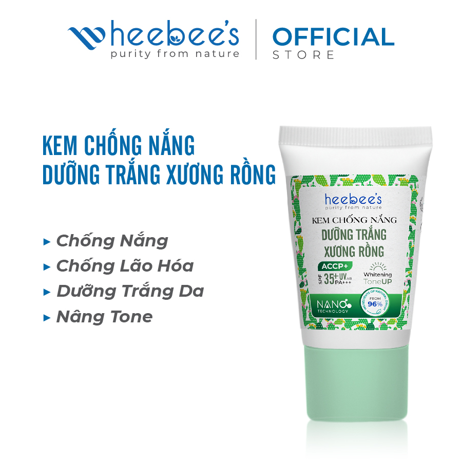 Chống Nắng Dưỡng Trắng Xương Rồng Heebee Việt Nam