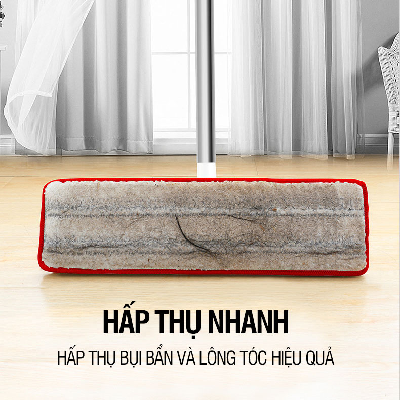 Miếng lau nhà thay thế Bộ lau nhà OKwife PRO N01 ( 35 x 12cm)